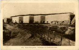 Delcampe - Nowo Georgiewsk - Fortmauer Mit Drahthindernissen - Polen