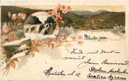 Delcampe - Lac De - Litho - Ganzsache - Ungarn