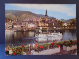 Delcampe - Germany Postcard Back Eugen Schneider Cochem Mosel 40Pf Deutsche Bundespost Stamp 1987 - Cochem