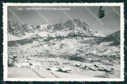 Delcampe - Belluno Cortina D'Ampezzo Monte Cristallo Foto Cartolina MX3792 - Belluno