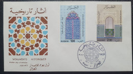 Delcampe - History Of The Sidi Boumediene Medersa, Madarsa, Islamic Heritage, Arabia Calligraphy, Ahmed Bey Palace, Islam FDC - Islam