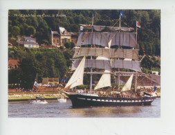 Delcampe - Bélem Dernier Trois-mâts Barque 1896 Navire-Ecole - Manoir Rétival Caudebec En Caux France 1999 Armada Du Siècle - Velieri