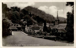 Delcampe - Schwarzburg - Kirche - Saalfeld