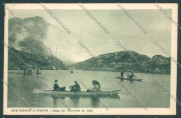 Delcampe - Biella Oropa Lago Mucrone Cartolina ZT5546 - Biella