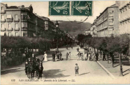 Delcampe - San Sebastian - Avenida De La Libertad - Guipúzcoa (San Sebastián)