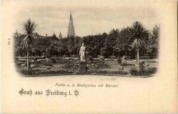 Delcampe - Gruss Aus Freiburg - Stadtgarten - Freiburg I. Br.