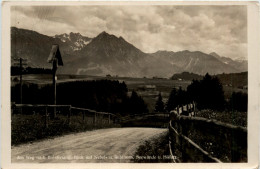 Delcampe - Fischen, Allgäu, M. Nebelhorn Und Rubihorn - Fischen
