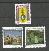 Delcampe - Nouvelle-Calédonie N°528 à 530 Neufs** Cote 17.60€ - Unused Stamps