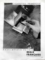 Delcampe - Publicité Papier  CIGARETTE PRIMEROSE Année 1931 FEA - Publicités
