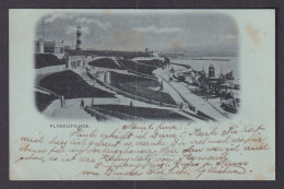 Delcampe - Vintage Postcard United Kingdom Plymouth Hoe 1900 - Plymouth