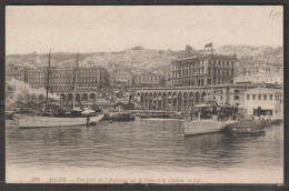 Delcampe - Alger - N° 292 Vue Prise De L'Amirauté Sur La Ville Et La Casbah - Algerien
