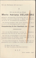 Delcampe - Beeringen,Beringen, Diest, 1939, Maria Delarbre, - Images Religieuses