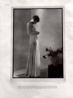 Delcampe - Publicité Papier  MODE MADELEINE VIONNET Année 1931 FEA - Publicités