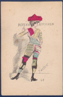 Delcampe - CPA MOUTON Georges Erotisme Femme Woman Art Nouveau Non Circulée Pin Up - Pin-Ups