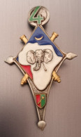 Delcampe - INSIGNE: 4° BATTERIE DU 68° REGIMENT D'ARTILLERIE. - Sonstige & Ohne Zuordnung