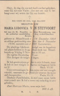 Delcampe - Messelbroeck, 1934, Maria Van Steyvoort, - Images Religieuses