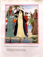 Delcampe - Publicité Papier  MODE TISSUS LESUR Année 1931 FEA - Publicités
