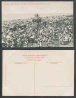 Delcampe - Ceylon Old Postcard Hindu Hindoo Vale Festival Parade Show Silver Juggernaut Car - Sri Lanka (Ceylon)
