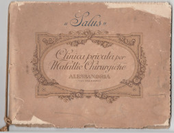 Delcampe - ALESSANDRIA - "SALUS" - CLINICA PRIVATA PER MALATTIE CHIRURGICHE - LIBRETTO - - Otros & Sin Clasificación