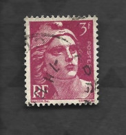 Delcampe - Timbre Oblitéré - Type Marianne De Gandon D'une Valeur De 3 Francs - Yvert Et Tellier N° 806 - 1948 - 1945-54 Marianne Of Gandon