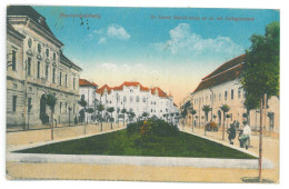 Delcampe - RO 13 - 25251 TARGU MURES, Market, Romania - Old Postcard, CENSOR - Used - 1917 - Rumänien
