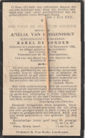 Delcampe - Londerzeel, 1936, Ameila Van Buggenhout, De Donder - Images Religieuses