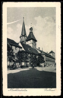 Delcampe - AK Marktredwitz, Rathaus Und Kirche - Marktredwitz