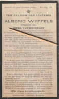 Delcampe - Hooglede, Slachtoffer Ziekte 1940-45, Alberic Wyffels, Vanmechelen, 1930 - Images Religieuses