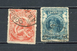 Delcampe - URUGUAY - EROS ET FEMME - N° Yvert 153+156 Obli. - Uruguay