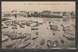 Delcampe - Alger -  N° 271 Le Port De L'amérauté Et La Défense Mobile - Algerien
