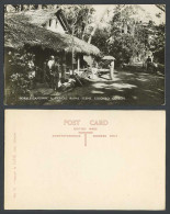 Delcampe - Ceylon 1956 Old Real Photo Postcard Boralesgamuwa, A Rural Street Scene, Colombo - Sri Lanka (Ceylon)