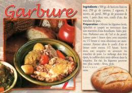 Delcampe - N°43686 Z -cpsm Recette Garbure - Küchenrezepte