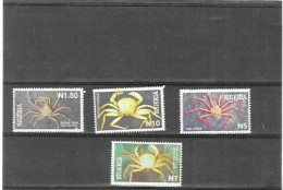 Delcampe - NIGER Nº 631 AL 634 - Crustáceos
