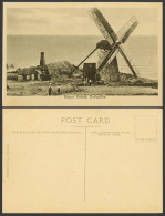 Delcampe - Barbados Old Postcard Wind Mill Windmill, Sugar Estate, Roberts & Co. Barbados - Barbados (Barbuda)