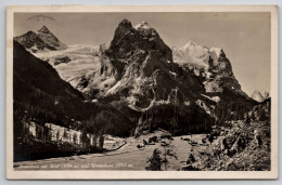 Delcampe - Rosenlaui Mit Well Und Wetterhorn Carte Postale Postcard - Sonstige & Ohne Zuordnung