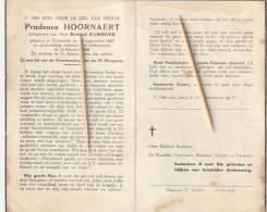 Delcampe - Lichtervelde, Zweverzele, Prudence Hoornaert, Ramboer - Images Religieuses