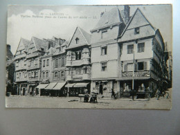 Delcampe - LANNION                 VIEILLES MAISONS PLACE DU CENTRE DU XVe SIECLE - Lannion