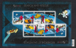 Delcampe - Canada 2005 Search & Rescue  Sheet  Y.T. F 2163 ** - Blocks & Kleinbögen