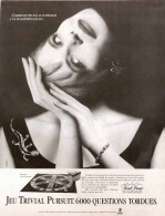 Delcampe - Publicité Papier  TRIVIAL PURSUIT Année 1987 EV-W - Werbung