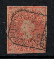 Delcampe - Chili - YV 8 Oblitéré , 4 Marges , Pas Aminci - Chile