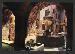 Delcampe - France - Saint-Paul-de-Vence - La Fontaine The Fountain View - Saint-Paul