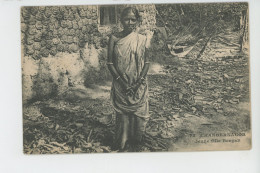 Delcampe - ASIE - INDE - CHANDERNAGOR - Jeune Fille Bengali - Indien