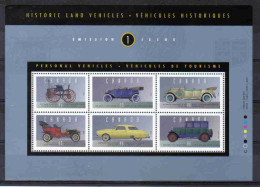 Delcampe - Canada 1993 Historical Land Vehicles  Y.T. BF 10 ** - Blocks & Kleinbögen