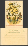 Delcampe - China Boxer Rebellion Comic Old UB Postcard Vigorous Thrust & Colossus In Pieces - China