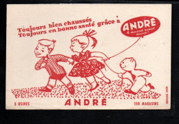 Delcampe - BUVARD CHAUSSURES ANDRE - Chaussures