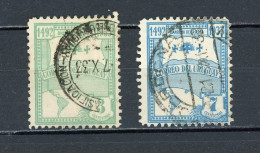 Delcampe - URUGUAY - JOURNÉE HISPANO-AMÉRICAINE - N° Yvert 445+447 Obli. - Uruguay