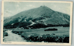 Delcampe - Schlesierhaus 1930 Foto AK Riesengebirge Riesenbaude Schneekoppe - 14100048 - Polen