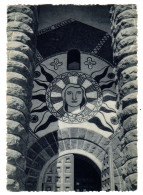 Delcampe - CPSM Passy Haute Savoie Eglise Notre-Dame Toute Grace Plateau D'Assy Médaillon De La Vierge Mosaïque Fernand Léger - Passy