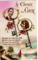 Delcampe - Koppel , Verliefd- Le Chemin Du Coeur - Couples
