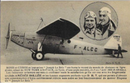 Delcampe - Rossi Et Codos Et Leur Avion "Joseph Le Brix" Record Du Monde New York à Rayack En Syrie - Aviateurs